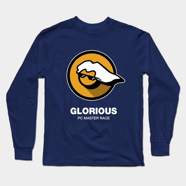 Gloruous Pc master race Long Sleeve T-Shirt by mcashe_art